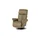 HIMOLLA Sessel 7418 Leder 81 x 111 x 95 cm Beige elektrisch