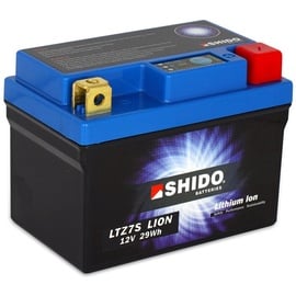 Shido LiFePO4 12V Lithium Motorradbatterie