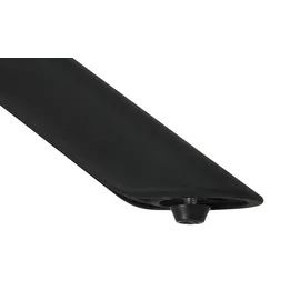 Möbel Kraft Siena Gartentisch Ø 60 x 76 cm Schwarz