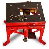 BIHR Motorradheber hydraulisch rot (Räder nicht inbegriffen)