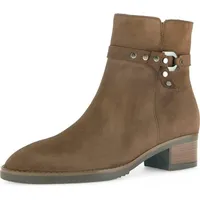 Gabor Velour Micro reh Damen Stiefelette in Braun, - Braun