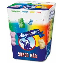 Ahoj-Brause (9,04€/1kg) Frigeo Ahoj-Brause Superbär, vegane Brausebonbons, 125g Packung