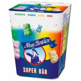 Ahoj-Brause (9,04€/1kg) Frigeo Ahoj-Brause Superbär, vegane Brausebonbons, 125g Packung