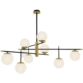 Maytoni Nostalgia 0-flg. Ø 131,5 cm rund goldfarben