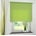 Volantrollo eckig, Uni-Lichtdurchlässig, grün BxH 162x180 cm
