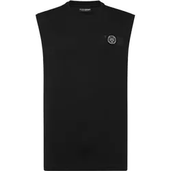 PLEIN SPORT Herren Shirt T-shirt, Schwarz, 5XL