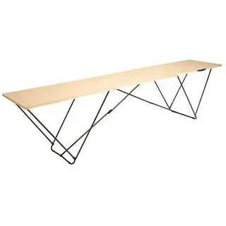 Holztapeziertisch  (295,5 x 58 x 75 cm, Holz)