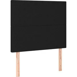 vidaXL Boxspringbett 100 x 200 cm Schwarz
