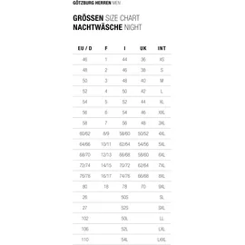 Götzburg Pyjamahose »Upper West« elastischer Bund, Baumwollmix, schnelltrocknend, Seitentaschen, locker Gr. 50M, N-Gr, blau-mittel-melange, , 31409846-50 N-Gr