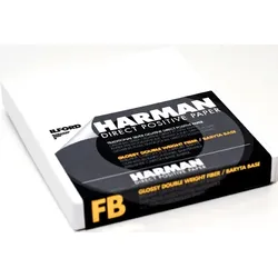 ILFORD Harman Direct Positive Paper FB 1K glanz 20.3x25.4 (8x10inch) 25 Blatt (Angebot)