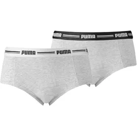 Puma Mini Boxershorts 2 St. Grau M