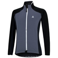 Airtracks Herren Thermo Fahrradjacke Comfort Line Schwarz grau L