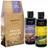 AllgäuQuelle Saunaaufguss Set, Bio Sauna Zubehör 2x100ml Sauna Aufgussmittel