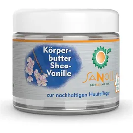 Sanoll Körperbutter Shea-Vanille Creme 100 ml