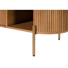 MASSIVMOEBEL24.DE Waschbeckenunterschrank Mango 150x40x65 natur lackiert BARCELONA 551