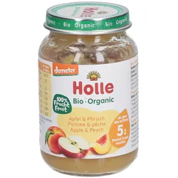 Holle Apfel & Pfirsich 190 g