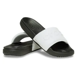 Crocs All Day Slide Schwarz/Weiß 45