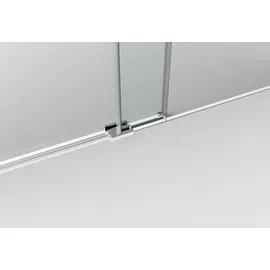 frascio new tecnology Frascio Duschkabine mit Ecköffnung 80 x 200 cm transparent