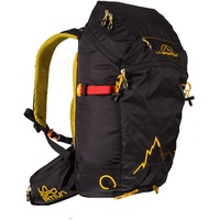 LA SPORTIVA Moonlite Backpack Gelb - Robuster vielseitiger Skitourenrucksack, 30l, Größe 30l - Farbe Black - Yellow