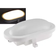 ChiliTec Oval-Armatur 12W IP44 grau