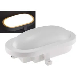 ChiliTec Oval-Armatur 12W IP44 grau