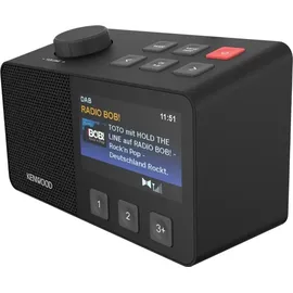 Kenwood CRM70DABB DAB+ Radio schwarz