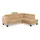 sit&more Ecksofa SIT & MORE "Belluci L-Form", braun (macciato), B:249cm H:85cm T:195cm, Sofas, Ecksofa, inklusive Federkern, wahlweise mit Bettfunktion und Bettkasten
