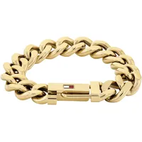 Tommy Hilfiger Gliederarmband Herren gold 2790638 Größe 18