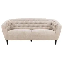 Actona Couch Stoff 3-Sitzer Beige