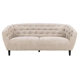 Actona Couch Stoff 3-Sitzer Beige
