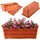 Kadax Blumenkasten 40 x 17 x 14 cm Terracotta