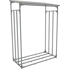 CLP Kaminholzunterstand Ruston Metall L anthrazit