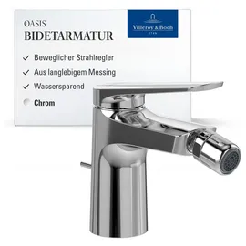 Villeroy & Boch Oasis Einhebel-Bidetarmatur Chrom 73mm
