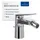 Villeroy & Boch Oasis Einhebel-Bidetarmatur Chrom 73mm