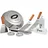 BBQ-Toro Plancha Zubehör Set 9-tlg. Edelstahl Silber