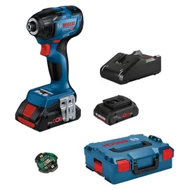 Bosch GDR 18V-210 C Professional inkl. 2 x 4 Ah + L-Boxx 06019J0102