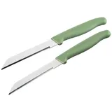 NIROSTA Elemental Gemüsemesser 19 cm 2-tlg. Silber