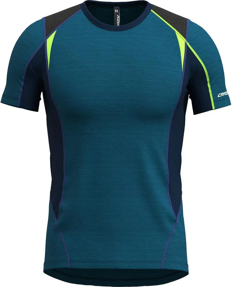 Crazy Idea SHIRT VIPER Herren T-Shirt Funktionsshirt zenith L blau