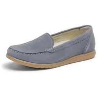Slipper Wanda Waldläufer blau, 37