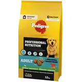 Pedigree PEDIGREE® Adult Professional Nutrition 12 kg mit Rindfleisch und Gemüse - Trockenvollnahrung für ausgewachsene Hunde großer und mittelgroßer Rassen (Rabatt für Stammkunden 3%)