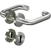 OGRO Feuerschutzgarnitur Edelstahl rund 8100/6501/6612