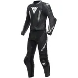 Dainese Laguna Seca 5 2tlg. Motorradlederkombi Kurzgröße (schwarz/weiß)  Gr: 27