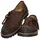 Almsach MICHI-Velourespresso Herren Dunkelbraun 47