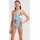 Arena Leisure Badeanzug Blau/Orange 116