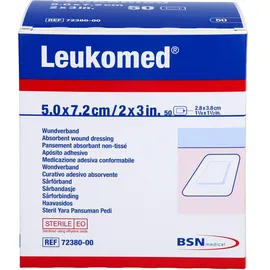 1001 Artikel Medical Leukomed sterile Pflaster 5 x 7,2 cm 50 St.
