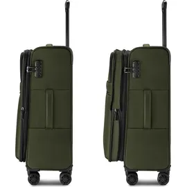 Bugatti Valencia Soft Koffer-Set 3-tlg. grün