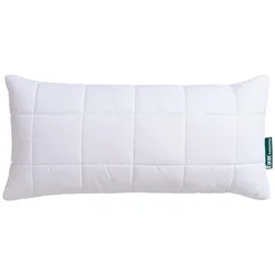 Microfaserkissen FAN "Komfort Plus", weiß, B:40cm L:80cm, Bezug: 100% Polyester. Füllung: 100% Polyester, Kopfkissen, leichtes, weiches Kissen