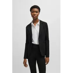 Longblazer »Jaslim Premium Damenmode«, mit geschlitzten Ärmeln, Gr. 38, Black 001, , 71172043-38