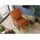 Massivmoebel24 Sessel Echtleder 59 x 85 x 84 cm Cognac
