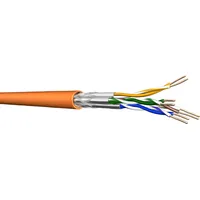 Draka Verlegekabel UC900 HS23, Cat 7, S/FTP, PiMF, orange, 100m Ring (SFTP, CAT7, 100 m), Netzwerkkabel